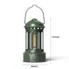 Linterna de Camping Retro Recargable Luz de Ambiente para Tienda de Campaña Iluminación Exterior Luz Colgante para Campamento Luz Cob para Campamento