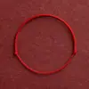 La pulsera de la suerte de este año, una pulsera de hilo rojo finamente tejida, una pulsera de hilo rojo para bebé, una pulsera protectora para niños para la buena suerte y la seguridad, una pulsera para el pie