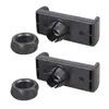 Accesorios Soporte de Transmisión en Vivo para Teléfono Móvil Multi-Cámara Adaptador Clip de una Palabra para Teléfono Móvil Universal Pan-Tilt Metal Clip para Tres Cámaras