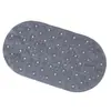 Novo tapete de banheiro antiderrapante em formato de rosquinha Oval anti-queda ventosa tapete para os pés tapete de massagem para os pés para box de banheiro