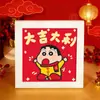 Crayon Shin-Chan Año del Caballo 4Diy Diamante Dibujo Animado Anime Creativo Año Nuevo Hecho a Mano Festival de Primavera Pegatina Decoración