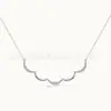 Corrente para Clavícula Prata Galáxia Nova Prata de Lei S925 Lua Micro-incrustada Design de Nicho Versátil Simples Corrente de Suéter Colar Feminino