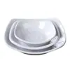 Pires Aromatizado de Melamina, Pires Pequeno de Plástico Comercial, Pratinho Branco para Molho, Pratinho para Molho de Soja, Pratinho para Vinagre, Pratinho para Petiscos de Hot Pot, Pratinho para Temperos