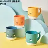 Taza de plástico simple para enjuague bucal al por mayor 2 yuanes tienda departamental taza de plástico para lavar baño del hogar taza de plástico para adulto para cepillarse enjuague bucal