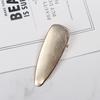 Europeu e americano simples ins Internet celebridade hairpin metal oco duckbill clipe acessórios para o cabelo grampo de cabelo franja clipe clipe lateral feminino