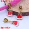 Peluca Rastas Accesorios para el Cabello Ligas para el Cabello Anillos para el Cabello Trenzas de Niña Campana de Aleación Colgante de Campana de Gota de Aceite Accesorios de Joyería