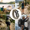 Pulsera tejida de paracord para exteriores, cuchillo multifuncional, iniciador de fuego, brújula de supervivencia para senderismo y camping, equipo de emergencia para exteriores