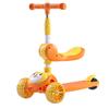 Patinete Infantil 1-3-6-12 Anos Brinquedo de Bebê Três em Um Deslizante Montável Chinelo Chinelo para Crianças