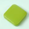 Caja de Medicamentos Portátil Push-Pull, Caja de Medicamentos Cuadrada de Dos Compartimentos, Caja de Almacenamiento de Pastillas para Medicamentos de Mañana y Noche, Almacenamiento Impreso al por Mayor