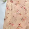 Tela estampada floral pequeña color naranja Doris para vestidos de mujer de primavera y verano, faldas largas, blusas, diademas y manualidades