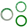 Venta al por mayor del fabricante: Anillo de Jade de Cuarcita Transparente como el Hielo, Anillo para Dedo, Anillo de Mano, Flor Flotante Piedra de Cristal Azul Tipo Hielo, Apilable