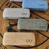 Nueva caja de gafas de sol de moda, caja de gafas para miopía y presbicia, bolsa para gafas, caja de gafas planas, caja de gafas de sol