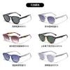 Nuevas Gafas de Sol de PC con Protección UV para Hombre con Patillas de Clip, Bisagras de Resorte 3+2, Estilo de Gama Alta, Diseño Simple, Venta al por Mayor