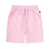 Calças Infantis Personalizadas Shorts de Cor Sólida para Bebês e Crianças Pequenas Shorts Infantis 100% Algodão Calças Compridas até o Joelho Fabricante Feito Sob Medida Verão