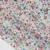 Vestido camisola G26 com estampa floral de fada tecido com estampa digital tecido de chifon fresco em estoque fornecimento