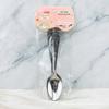 Aço inoxidável rosa pequena colher atacado escavação melancia fruta colher de ferro para viagem presente barraca casa colher 2 yuan