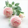 Enredaderas de Peonías Artificiales para Decoración de Paredes Florales de Jardín de Bodas, Flores de Seda, Vegetación Artificial, Enredaderas de Flores de Peonía Artificiales