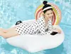 Colchón Flotador Inflable con Forma de Concha, Sillón Flotante de Moda para Piscina, Colchón Flotador para el Agua, Flotador para Nadar, Flotador de Playa para Fotografía