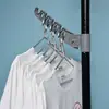 Secador de Roupas de Chão, Cabideiro Espesso, Cabide Vertical para Quarto, Barra de Roupas sem Furo, Montado no Teto