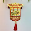 Ímãs de Geladeira Culturais e Criativos de Metal 3D de Shandong, Fonte Baotu em Taierzhuang, Souvenirs Turísticos da Cidade de Qingzhou em Estoque