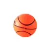 Mini Baloncesto Fútbol Adornos Decorativos para Pastel 6cm Juguete para Niños Modelo de Baloncesto Pelota Rebotadora de PU con Burbujas
