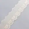 Em Estoque Algodão Branco Renda Bordada com Acabamento de Renda Pura Algodão Renda DIY Vazada Acessório para Roupa Pequeno Estilo Chanel