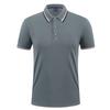 Nueva Camiseta Polo de Algodón Fresco para Negocios con Solapa, Camiseta de Manga Corta Personalizada para Uniforme Corporativo, Ropa de Trabajo, Camisa Publicitaria con Logo Estampado y Bordado