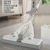 Mopa de esponja engrosada para el hogar nueva mopa de una sola pasada mopa de manos libres limpieza mopa absorbente mopa de algodón de plástico plegable artefacto
