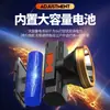 Faro de Plástico de Nuevo Modelo Transfronterizo, Faro Recargable de Luz Fuerte, Lámpara de Cabeza para Pesca y Minería, Foco para Pesca Nocturna y Patrulla