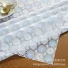 Toalha de Mesa Impermeável de PVC Descartável Resistente ao Calor à Prova de Óleo Tapete para Mesa de Jantar Retangular Plástico Adesivo Tapete para Mesa de Centro Toalha de Mesa para Sala de Estar Doméstica