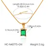 Colar Corrente Ossos de Cobra Inlaid com Zircônia em Aço Inoxidável Estilo INS Europeu e Americano Huang Chao, Colar de Aço Titânio Não Desbota, Acessórios Transfronteiriços