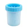 Taza Lavapatas para Mascotas Baño para Perros Mascota Belleza Limpieza Toallita Automática Patas Sucias Gato Limpieza Lavado Cepillo Taza