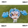 Cabeza de león de espuma de 12 pulgadas para niños y adolescentes, cabeza de león de danza del león, accesorios para actuación de despertar del león, danza del león Foshan Xinglunde Zhu