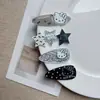 Exquisito Pasador de Pelo de Dibujos Animados Estilo Japonés Sanrio para Niña, Parche, Set de Pinzas Laterales Sin Costuras y para Flequillo, Pegamento de Crema DIY