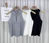 Nuevo chaleco de punto sin mangas con cuello halter hueco estilo chino para mujer, top de verano para chica popular, ajuste ceñido, prenda interior, estilo nacional, prenda exterior