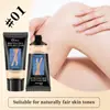 Comercio Exterior Transfronterizo Crema para Piernas Ocheal Beauty, Corrector, Hidratante, Impermeable, Tono de Piel Uniforme, Bronceado, Cuidado de Piernas, Crema para Piernas Beauty
