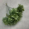 Folhas de Buxo Simuladas, Azevinho, Plantas Milanesas, Sementes de Melão de 5 Pontas, Bolas de Buxo, Arranjos de Flores, Decorações de Casamento, Fabricantes Atacadistas