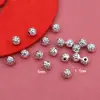 Estilo Antiguo Patrón de Estrella de Cinco Puntas Doble Cara Ovaladas Cuentas Sueltas 6mm Pulsera de Cristal Pendientes Collar Accesorios para Joyería DIY
