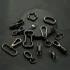 Gancho para Chaveiro, Pingente Tecido à Mão, Chaveiro com Argola de Mola, Fecho para Pingente, Clipe de Mola, Pequenas Peças de Acessório