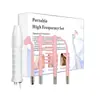 Dispositivo de Belleza de Alta Frecuencia al por Mayor en Stock, Varita de Electroterapia, Masajeador Electrónico Portátil de Microcorriente de Cinco Tubos y Cuatro Tubos, Dispositivo de Ozono