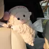 Caja de Pañuelos para Coche Hogar Elefante Colgante de Coche Caja de Papel Dibujos Animados Lindo Peluche Decoración de Coche Suministros