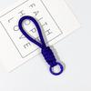 Cordão de corda trançada curta Capa de telefone móvel Chaveiro Corda curta anti-perda removível Corda de mão universal para pulso masculino e feminino Cordão de telefone móvel