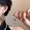 Brincos de Franja com Conchas Estilo Resort à Beira-Mar Estilo Étnico Brincos de Moda Nicho Brincos Levemente Luxuosos de Alta Qualidade para Mulheres Atacado