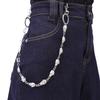 Venda Quente na Amazon Corrente de Cintura Cabeça de Fantasma Corrente de Cintura Cabeça de Caveira Masculina Decoração de Roupa Personalidade Hip-Hop Corrente de Calça de Metal Joia