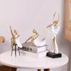 Bailarina de ballet de arte moderno, niña pequeña, decoración de personaje, creativa, para el hogar, pasillo, decoración de habitación de princesa, regalo de cumpleaños