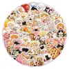 Pegatinas de colección de gato y perro de dibujos animados, lindas mascotas gato y cachorro mezclados, para Libro de Mano, Taza de Agua, pegatinas decorativas impermeables