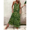 Amazon Europa Transfronterizo Suelto Elegante Vestido de Tirantes Festivo Verano 2026 Nuevo Estilo Cintura Ceñida Falda Adelgazante