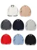 Cárdigan de Punto de Alta Calidad Transfronterizo para Otoño e Invierno Ropa de Trabajo Corporativa Personalizada Chaqueta de Béisbol de Marca de Moda para Hombre
