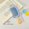 Peine de Alta Apariencia y Lindo Helado Antiestático Peine de Dientes Pequeños Medianos Engrosado Duradero Portátil de Plástico