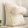 Cojín triangular de soporte lumbar para cabecero de cama, cojín suave para cama tatami, almohada de respaldo para ventanal, sofá, oficina y cojín de soporte de cintura para estar sentado mucho tiempo